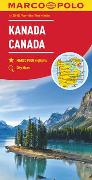 MARCO POLO Kontinentalkarte Kanada 1:4 Mio. 1:4'000'000